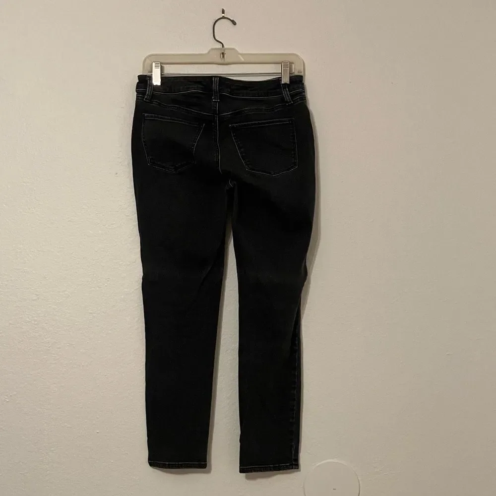 Gray Black Talbots Slim Ankle Jeans